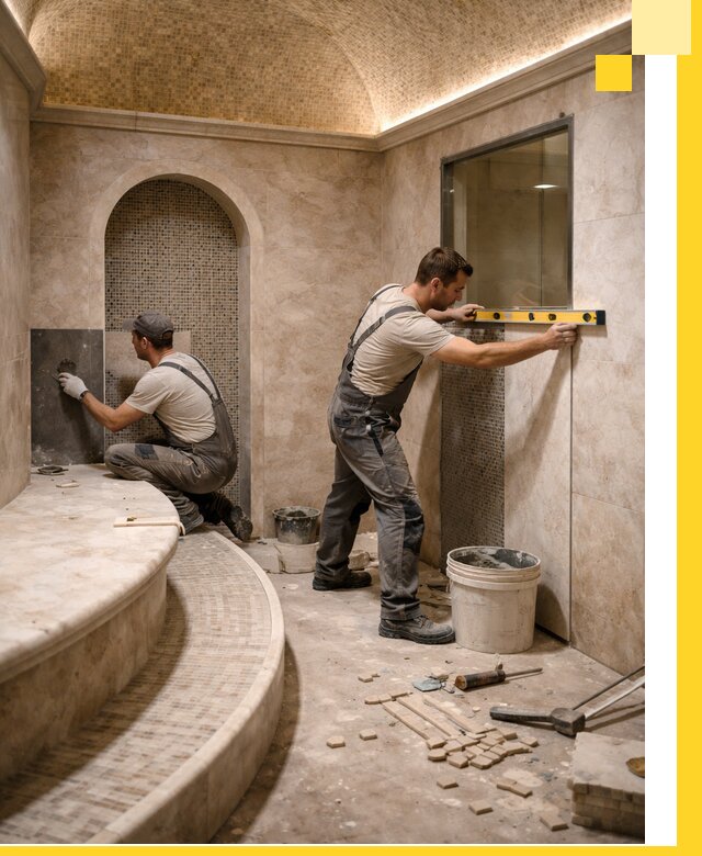 Проектирование и строительство саун с хамамом под ключ в Рассказове