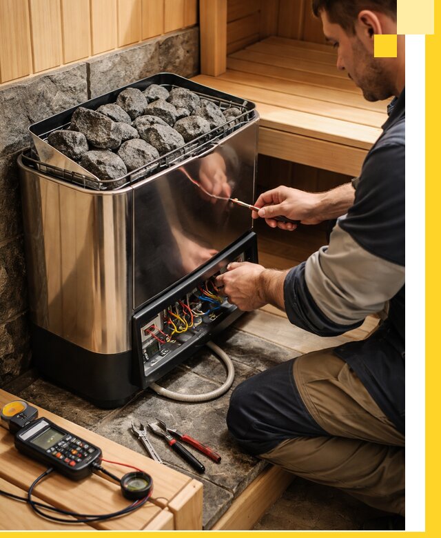 Продажа и установка электрокаменок для саун в Рассказове