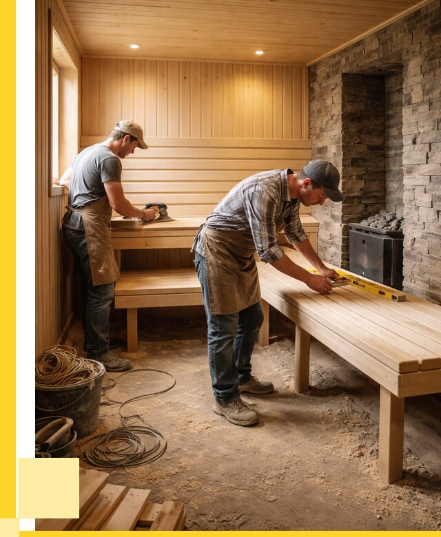 Отделка бани в Рассказове: внутренняя отделка от 3065 р. | ЭриданРсз