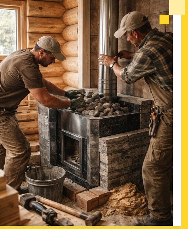 Строительство и отделка русских бань под ключ в Рассказове