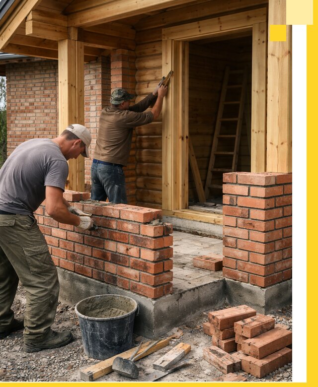 Строительство кирпичных бань под ключ в Рассказове с гарантией качества