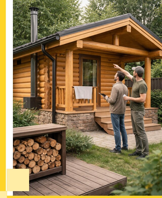 Бани для дачи под ключ в Рассказове от 255375 р. | ЭриданРсз