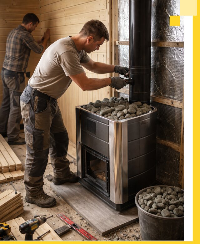 Проектирование и строительство парилок для бани в Рассказове под ключ