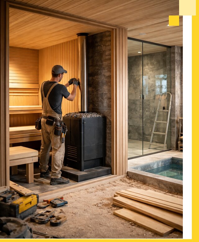 Полное строительство банных комплексов под ключ в Рассказове