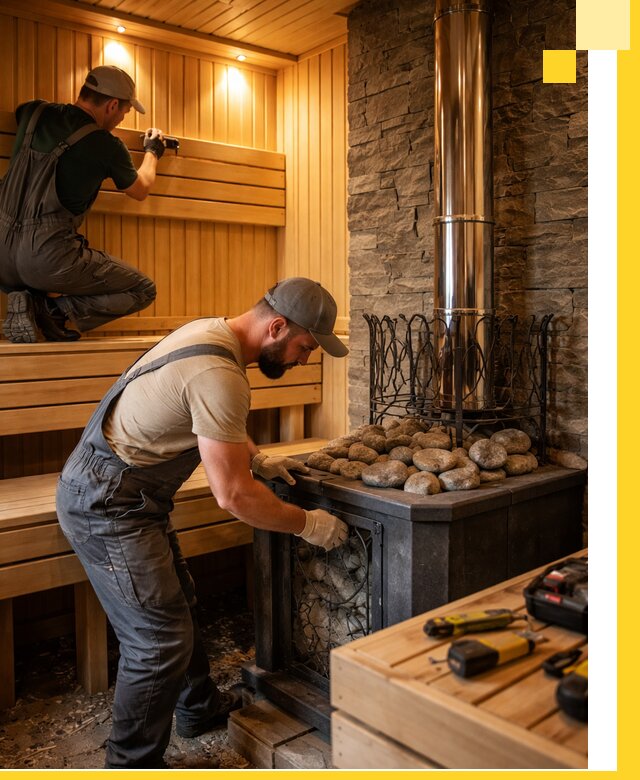 Комплексный дизайн бань, саун и зон отдыха в Рассказове