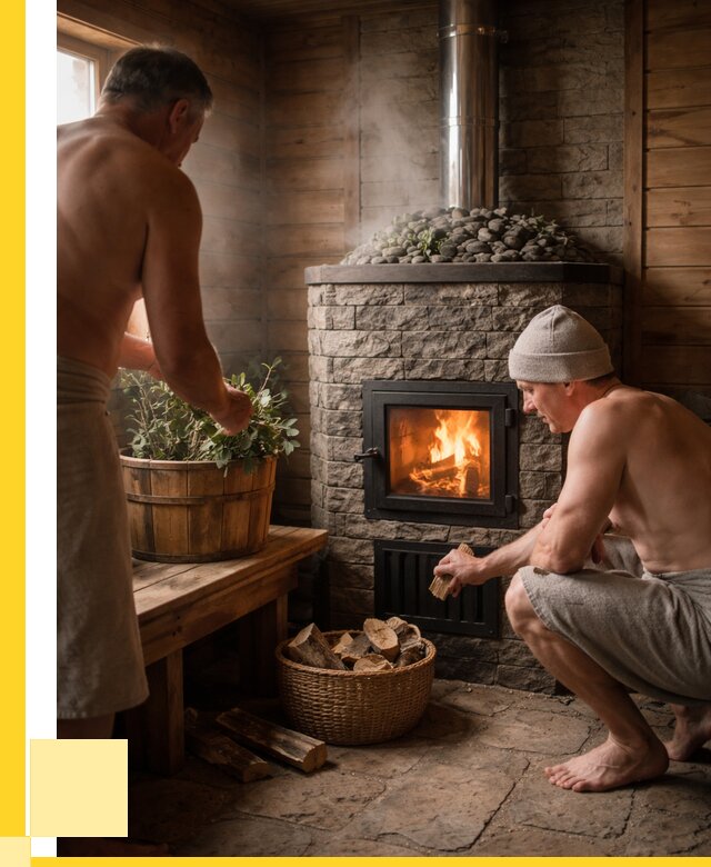 Банные печи под ключ в Рассказове от 45968 р. | ЭриданРсз кирпичная