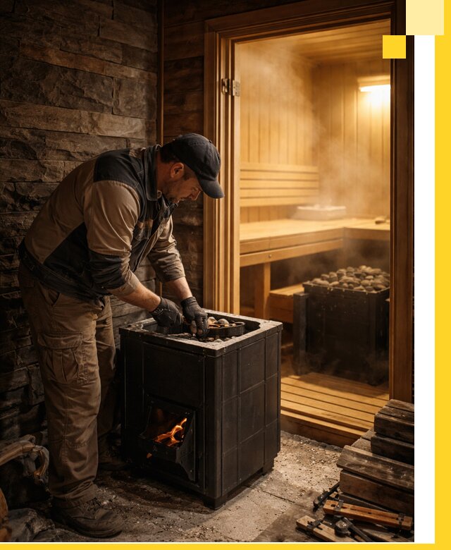 Строительство бани с сауной под ключ в Рассказове от проекта до сдачи