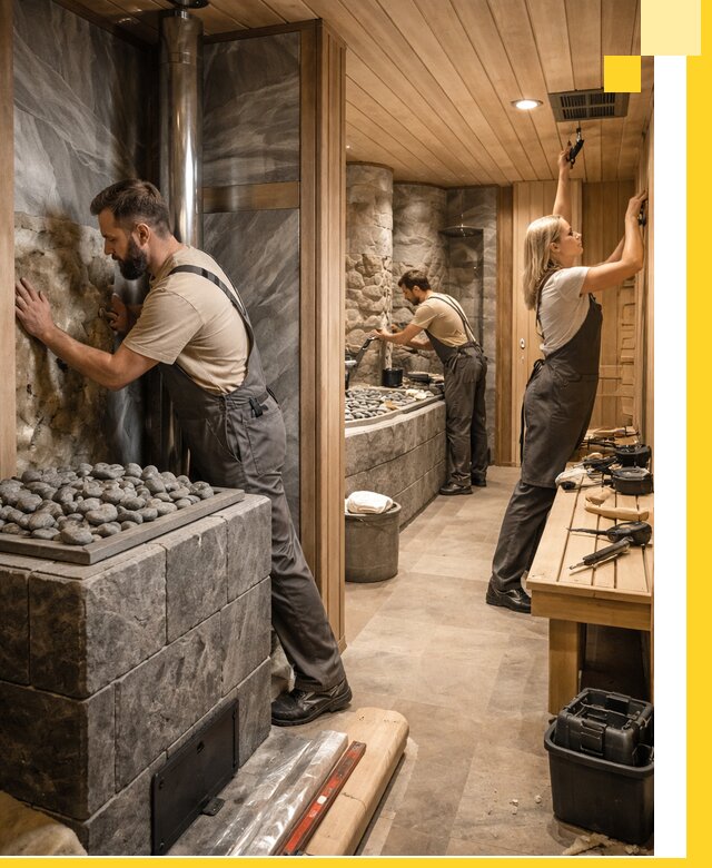 Строительство бань и SPA процедур в Рассказове под ключ и отделкой