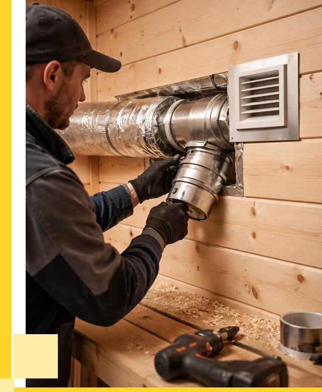 Монтаж вентиляции бани в Рассказове от 12258 р. | ЭриданРсз