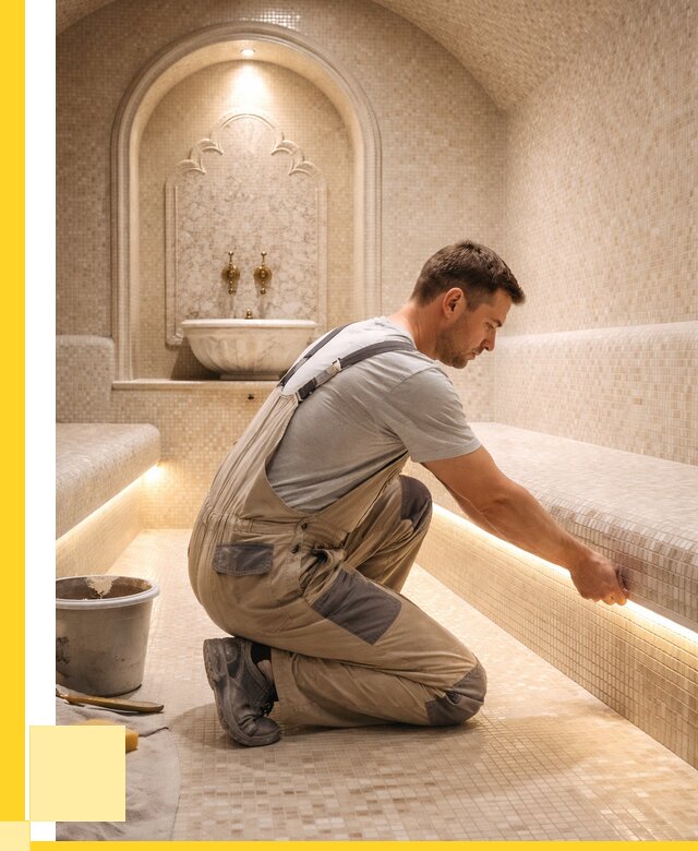 Отделка хамамов под ключ в Рассказове от 5618 р. | ЭриданРсз