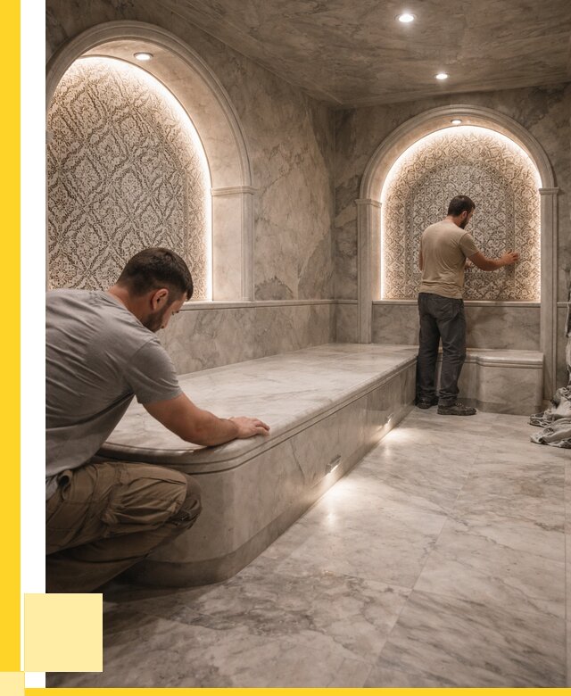 Турецкие бани под ключ в Рассказове от 255375 р. | ЭриданРсз