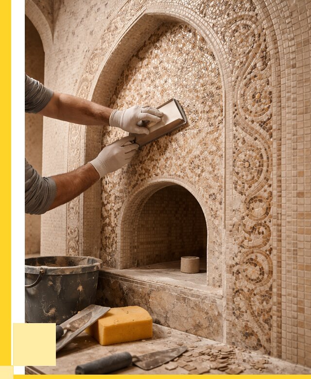 Мозаика для хамама в Рассказове под ключ от 5108 р. | ЭриданРсз