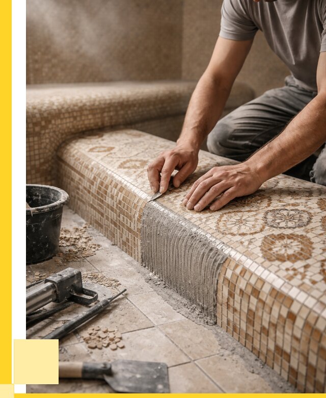 Плитка для хамама под ключ в Рассказове от 3575 р. | ЭриданРсз